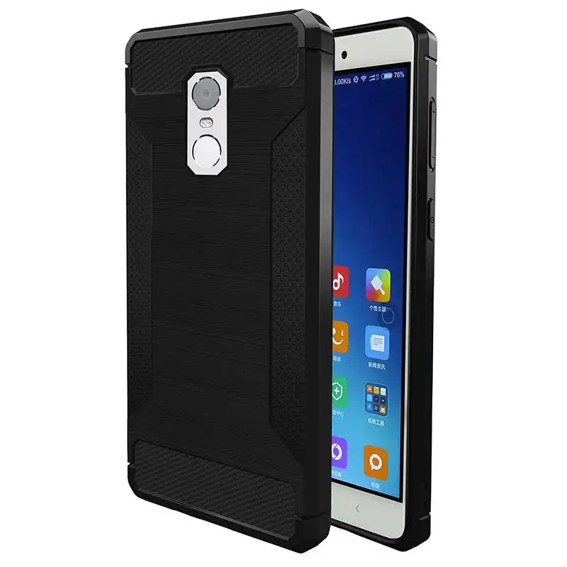 Для Xiaomi Redmi Note 4 4x чехол оригинальный Pro Чехол Роскошные Силиконовые Панцири