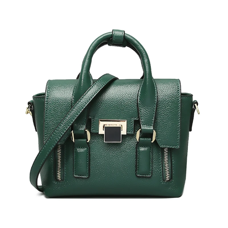 

Small,100% Natural Cowhide, Female Top Handle Satchel, Women Genuine Leather Handbag, Lady Cross body Shoulder Bag, JW617