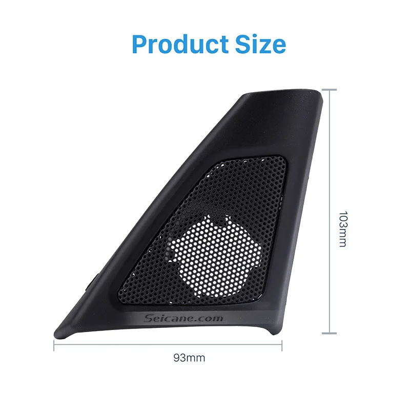 SeicaneCar Tweeter Refitting Speaker font b Boxes b font for 2010 BMW 5 Audio Door Angle
