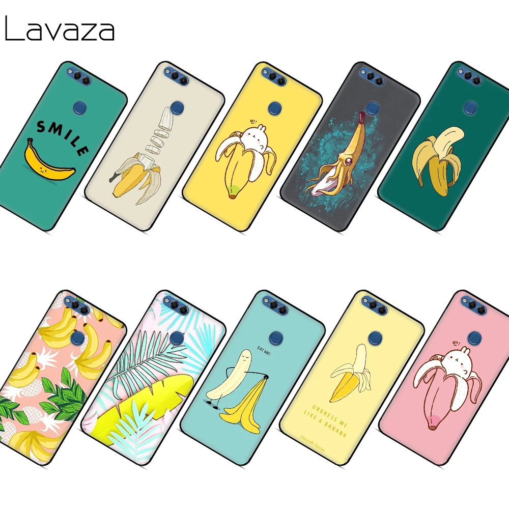 Lavaza Cartoon Finger Funny Banana Case for Honor Mate 10 20S 6A 7A 7C 7X 8A 8C 8X 9 P9 Lite Pro Y6 Y7 Y9 Prime | Мобильные телефоны