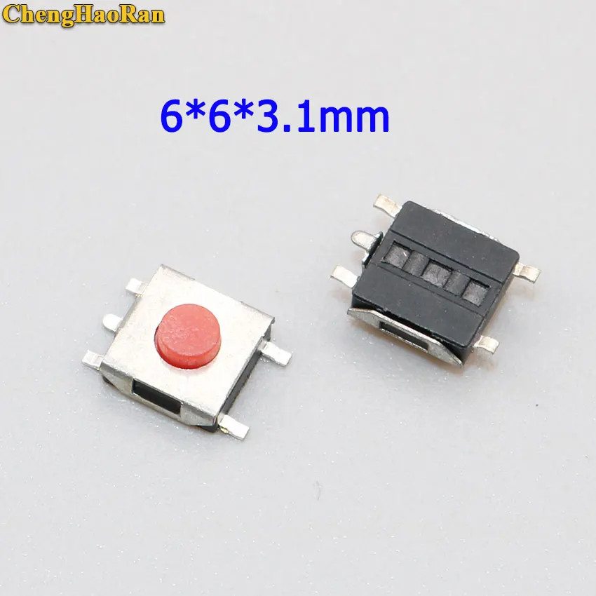 5-30pcs 6x6x3.1mm 5pin MICRO SWITCH TACT SWITCH SMD PUSH BUTTON