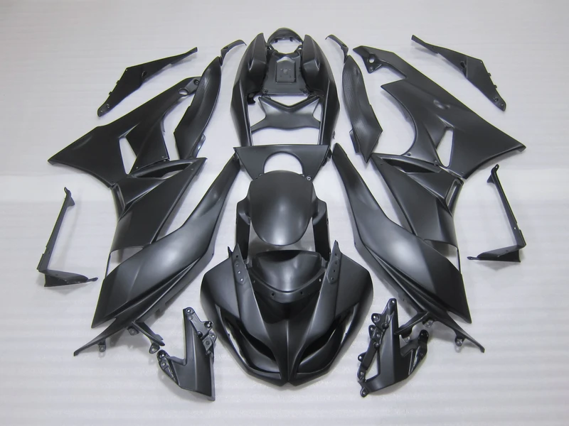 

Fairing kits for Kawasaki ZX 6R 2009 2010 2011 2012 NINJA zx6r 09-12 all matte black ABS plastic motorcycle fairings set VB1