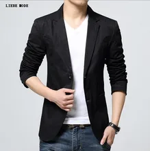 2016 new arrival solid color slim fit mens blazer fashion men casual suit jackets business outerwear