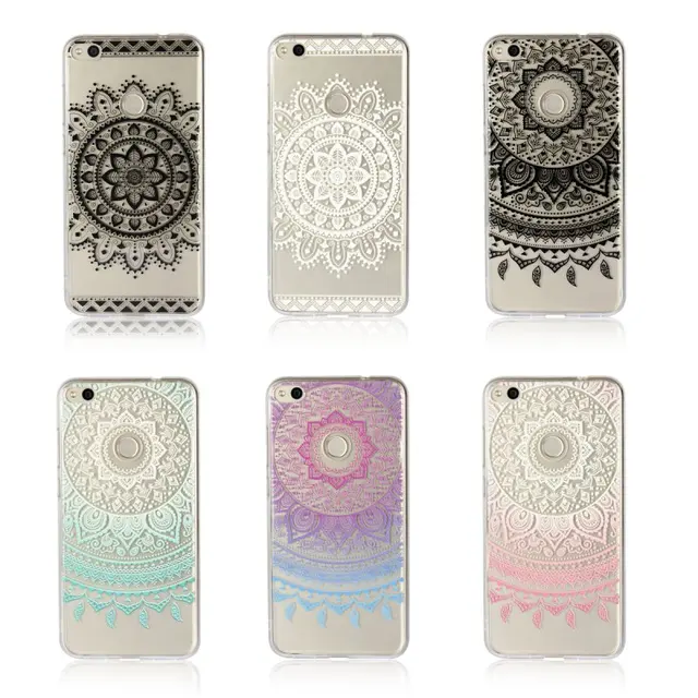 coque huawei p8 lite 2017 mandala noir