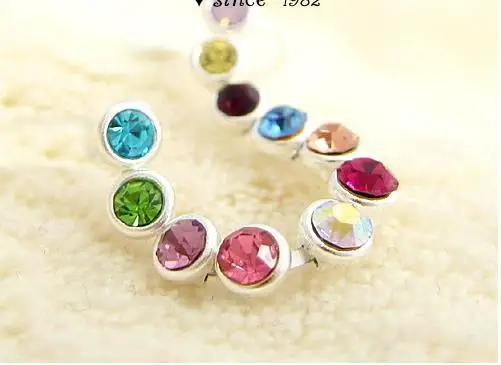 2018 горячая Распродажа Красочные Кафф oorbellen серьги клипсы ohrringe bijoux femme букле г oreille