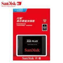 SanDisk SSD PLUS Внутренний твердотельный накопитель 120 ГБ 240 ГБ SSD 480 ГБ SATA III 2," SSD жесткий диск HDD для ноутбука