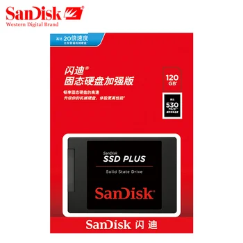 

Original SanDisk SSD PLUS Internal Solid State Drive 120GB 240GB SSD 480GB SATA III 2.5" SSD Hard Drive HDD for Laptop notebook