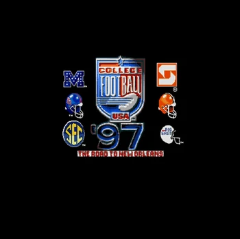 

College Football USA '97 - The Road to New Orleans 16 bit Big Gray Game Card For NTSC Game Player Drop Shipping