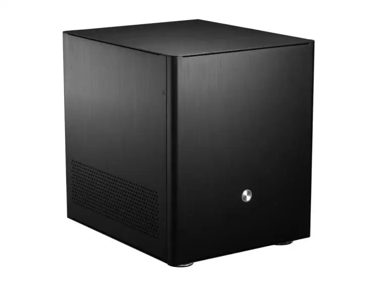 JONSBO V4 MATX алюминиевое шасси для HTPC USB3.0 мини-шасси из чистого алюминия компьютерное маленькое шасси - Цвет: Black