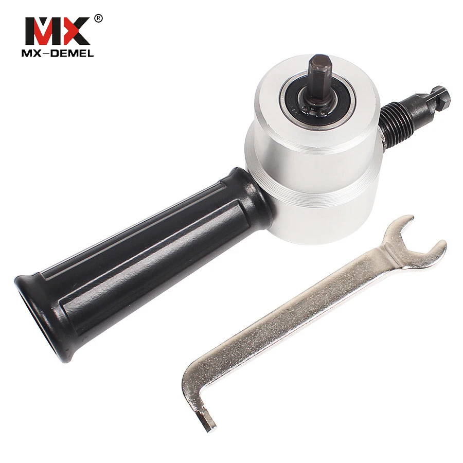 MX DEMEL Nibbler Sheet Metal Cut Nibble Metal Cutting Double Head Sheet Nibbler Saw Cutter Tool
