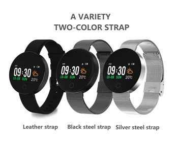 

Smart Wristband Watch Bracelet 0.96 Inch Colorful TFT Bluetooth 4.0 Heart Rate Sports Smart Band for iOS Android