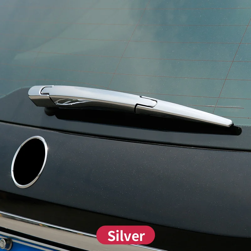 

3PCS/set Car Styling Chrome ABS Rear Window Rain Wiper Cover Sticker For GLK GLE ML Exterior Decoration
