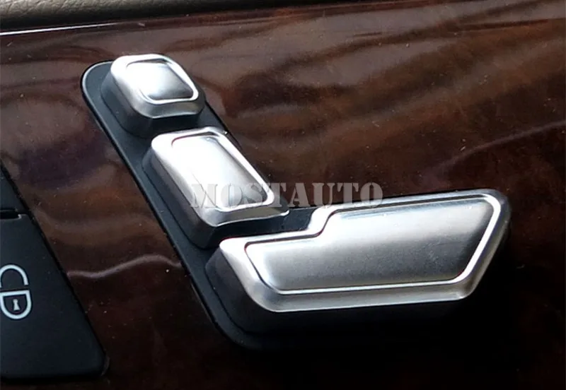 Крышка кнопки регулировки внутренней двери сиденья для Benz ML W166 2012- GL X166 2013- 6 шт