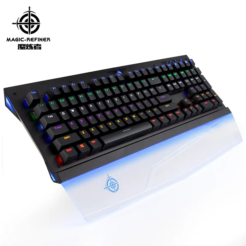 Механическая клавиатура MAGIC REFINER MK8 игровая с синими переключателями USB кабель