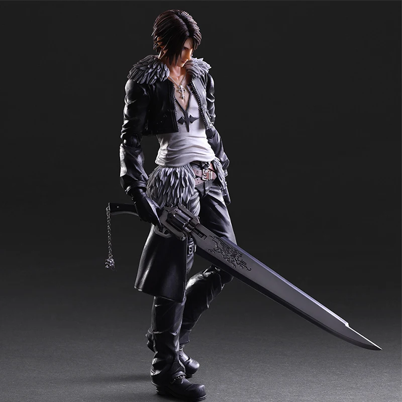 Paly Play Arts Kai Final Fantasy VII 7 Sephiroth ПВХ фигурка Squall Leonhart Gunblade фигурка Коллекционная модель игрушки