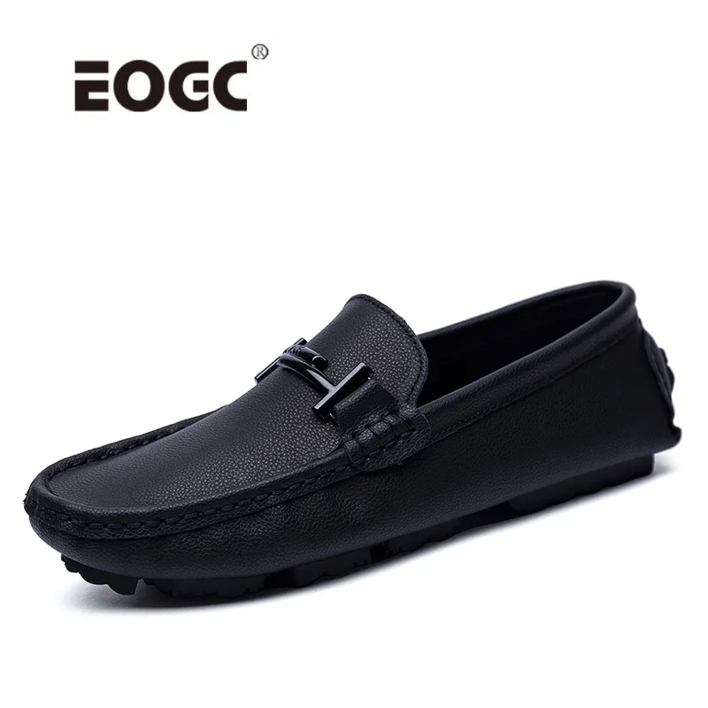 

Split Leather Men Casual Shoes Slip On Breathable Men Flats Driving Moccasins High Quality Men Loafers Dropshipping