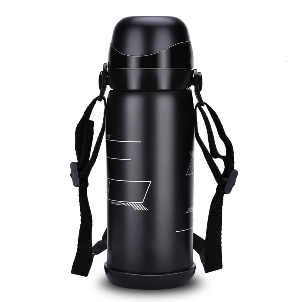 Download Stainless Steel Insulated Thermos Bottle 800ml Thermo ... Yellowimages Mockups