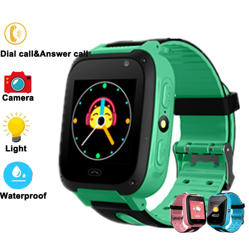 Kids Smart Watch Dial Call Smartwatch Waterproof Children Smart Watch Antil-lost Tracker Smartwatch Kids Gifts.