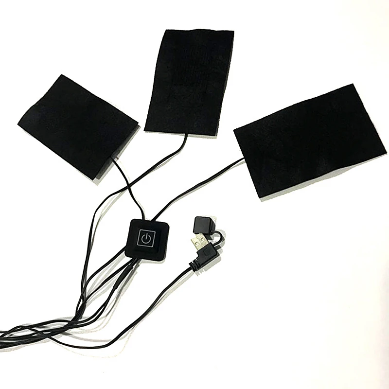 HOT Safe Portable Heating Warmer Pad USB Charged Warm Paste Pads