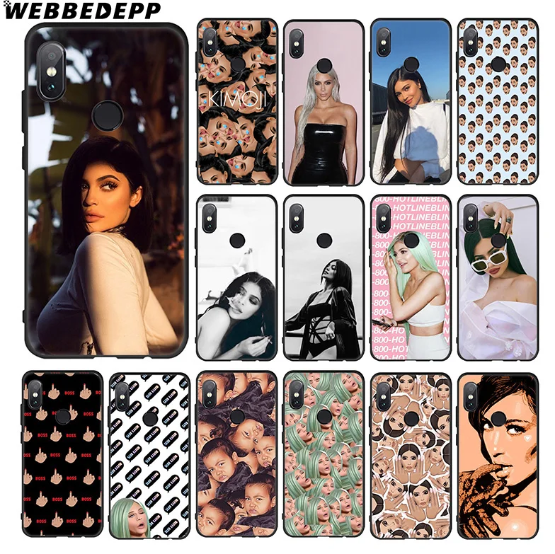 

Kylie Jenner kim kardashian Soft Case for Xiaomi 9 8 SE 6 A1 A2 Lite MIA1 MIA2 Lite MI8 MI6 MAX 3 POCOPHONE F1