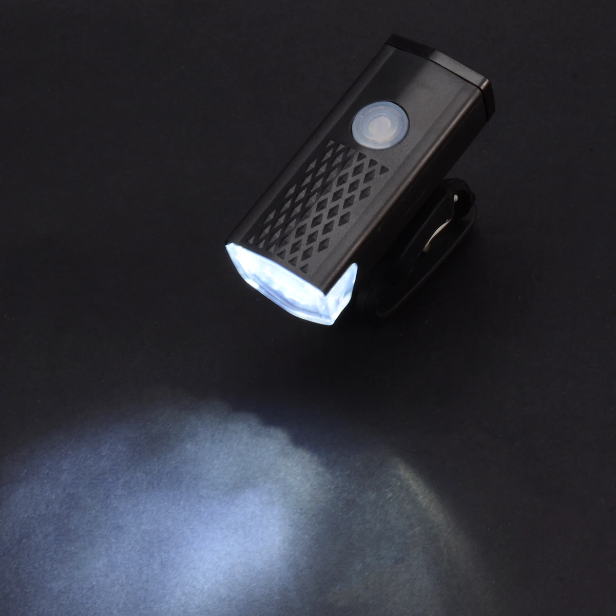 Rechargeable USB Bicycle Front Light Aluminum Alloy 3 Mode LED Cycling Light Headlight Headlamp Bycicle Light Flashlight Lamp