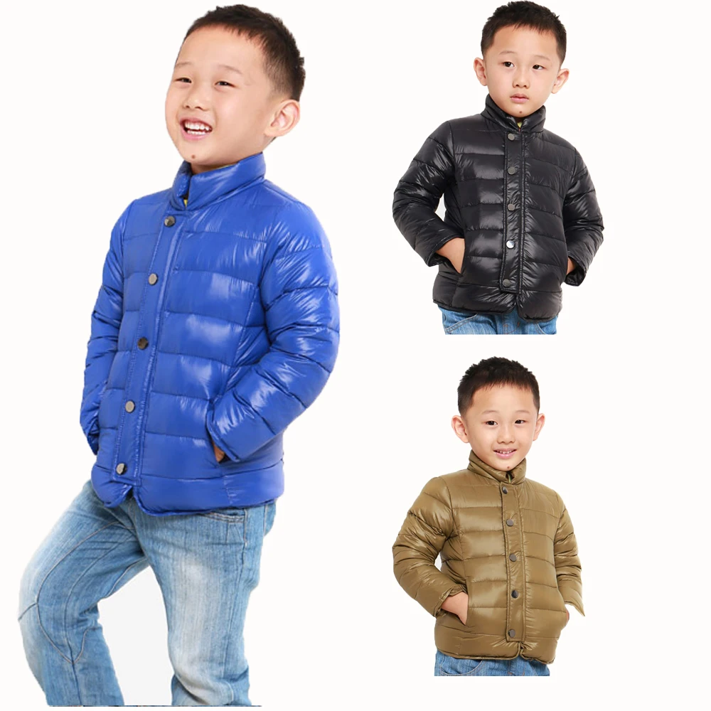 

Low price processing 2-7 years boys girls winter down Coat 90% white duck down kids down children's parkas Warm winter clothing