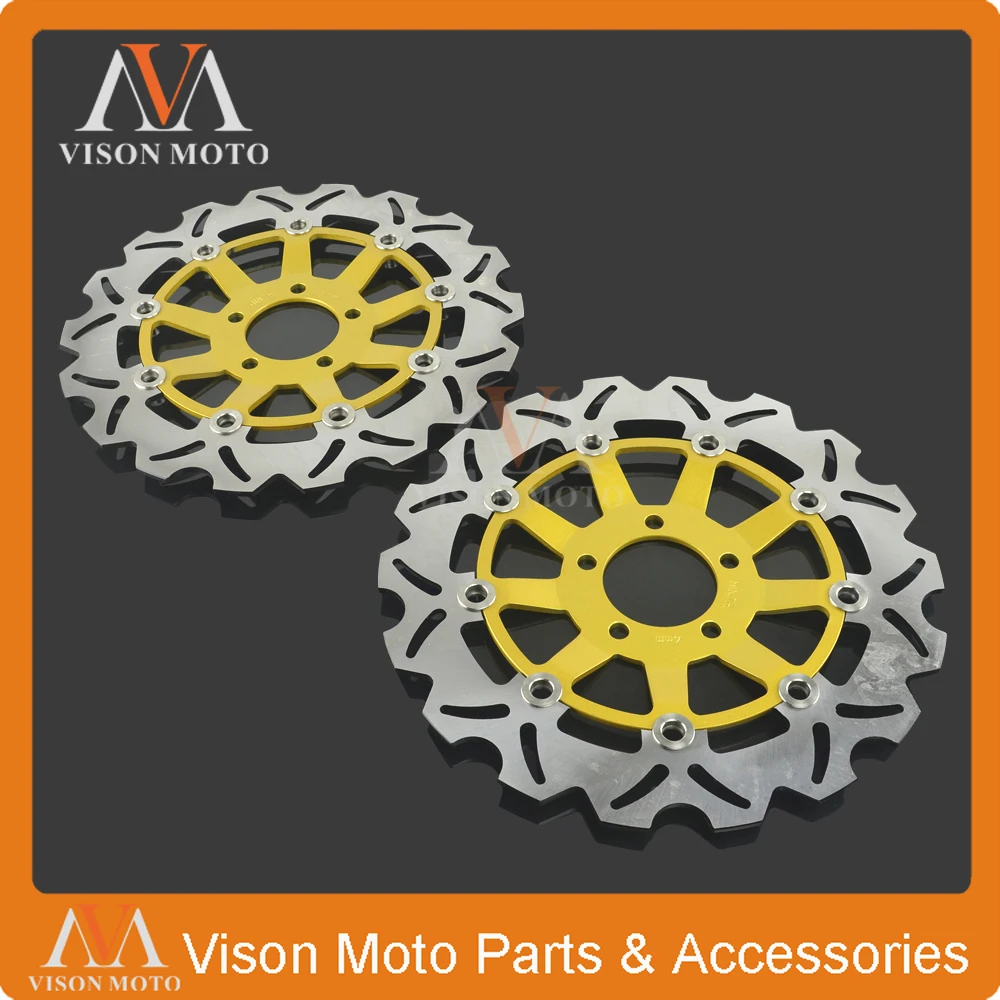 Front Floating Brake Disc Rotor For KAWASAKI GPZ900R GPZ 900 R ZX9R NINJA GTR1000 GTR 1000 Z1000 Z 1000 GPZ1100 GPZ 1100 ZX12R Front Floating Brake Disc Rotor For KAWASAKI GPZ900R GPZ 900 R ZX9R NINJA GTR1000 GTR 1000 Z1000 Z 1000 GPZ1100 GPZ 1100 ZX12R