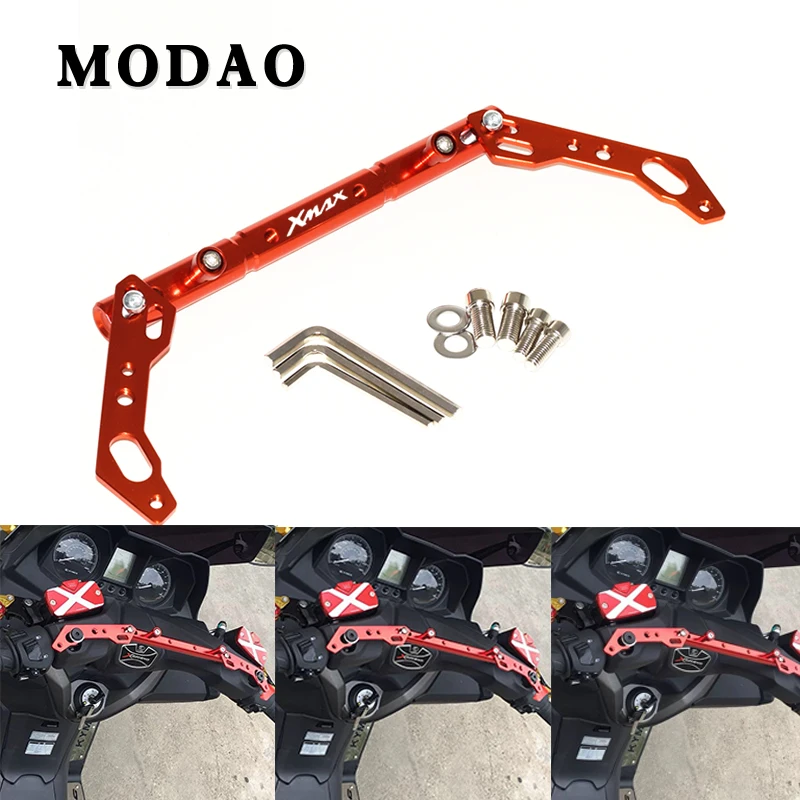 

For YAMAHA XMAX 125 250 300 400 NMAX 125/155 SMAX 155 Motorcycle multi-function crossbar balance bar CNC Aluminum balance bar