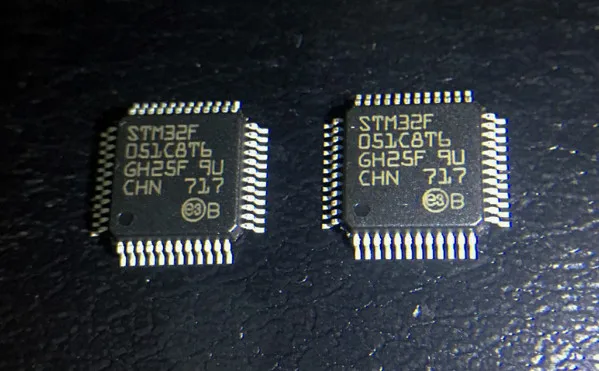 

10pcs STM32F051C8T6 LQFP-48 STM32F051C8 new original microcontroller chips