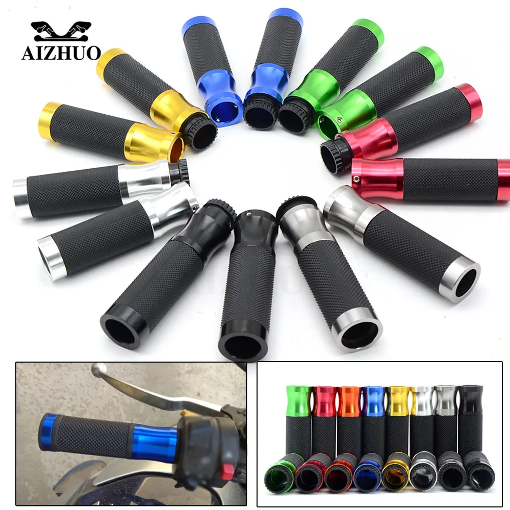 22MM Motorcycle handle grips Motorbike handlebar grips for HONDA shadow 600 msx 125 cb 400 hornet cb600f CB1100 KTM DUKE250
