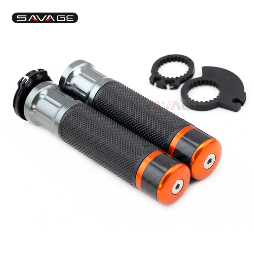Handlebar Hand Grips Bar End Caps For KAWASAKI Z250 Z300 Z750 Z800