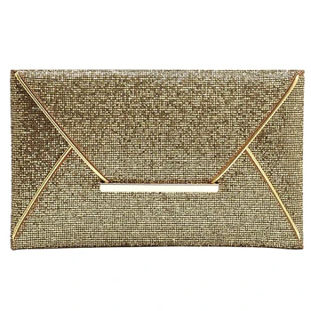 

TFTP Fashion Womens Sequins Envelope Bag Evening Party Purse Clutch Handbag