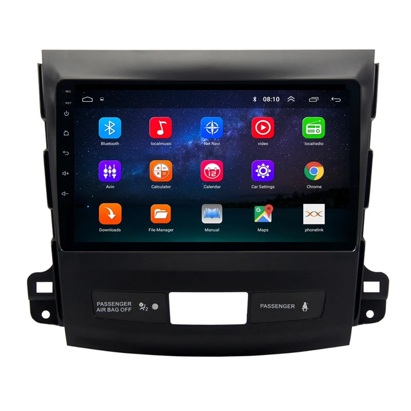 Top 9" 2.5D IPS Android 8.1 Car DVD Multimedia Player GPS for Mitsubishi Outlander 2006-2012 / Peugeot 4007 radio stereo navigation 2 Top 9" 2.5D IPS Android 8.1 Car DVD Multimedia Player GPS for Mitsubishi Outlander 2006-2012 / Peugeot 4007 radio stereo navigation 2