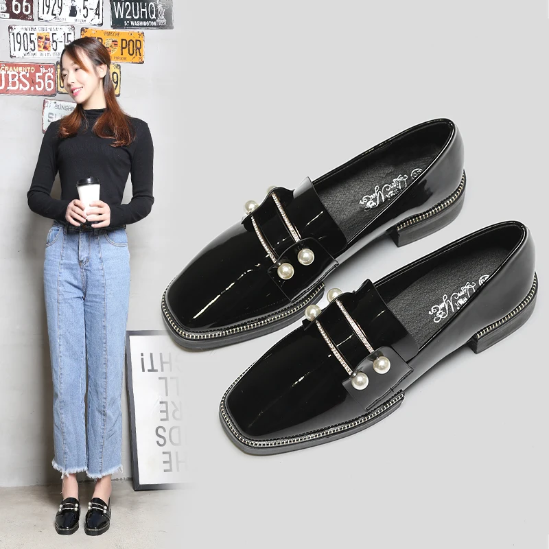 new leather shoes design