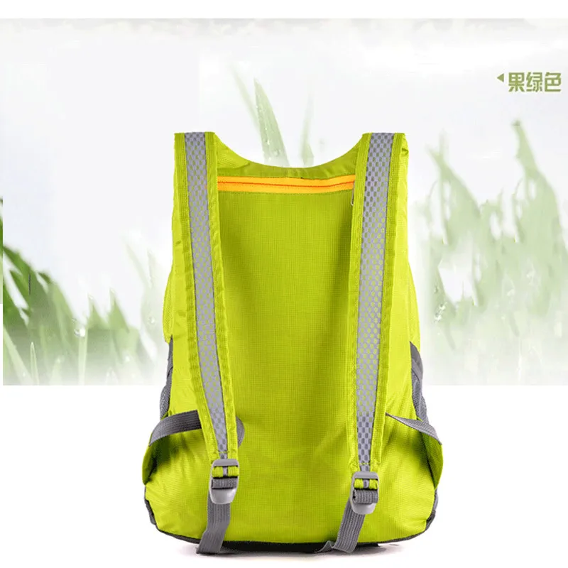 Наружный светильник, сумка на плечо, водонепроницаемый складной рюкзак для мужчин и женщин, спортивная сумка для альпинизма, Детская сумка A4442