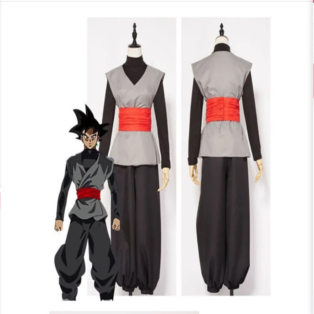 2019 аниме Жемчуг дракона супер Сон Гоку черный Zamasu костюмы для косплея боевой