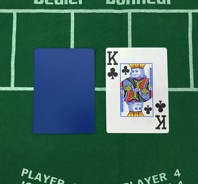 Высокое качество сумка покер Размеры Technicolor Cut карты 100% Пластик игральных карт широкий Стандартный 3,5 "х 2,5" Cutcard Настольная игра qenueson