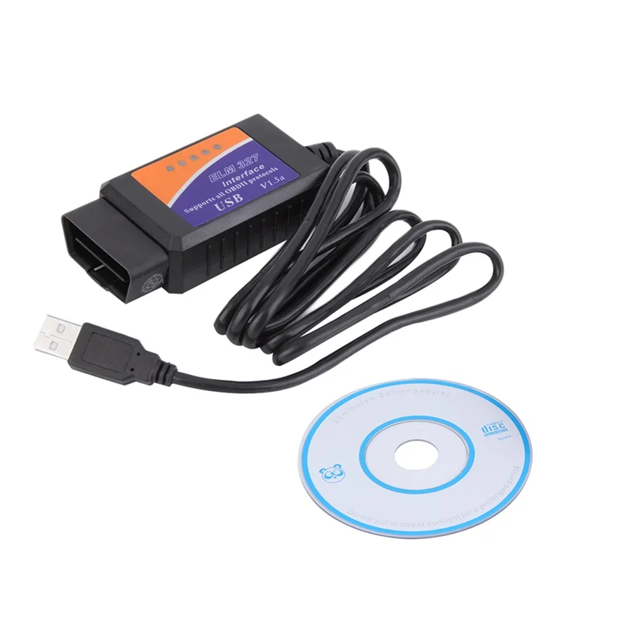 Prix pour Nouvelle Version ELM 327 V1.5 OBD 2 ELM327 USB Interface CAN-BUS Scanner Outil De Diagnostic Câble Code Soutien OBD-II Protocoles chaude vente Prix pour Nouvelle Version ELM 327 V1.5 OBD 2 ELM327 USB Interface CAN-BUS Scanner Outil De Diagnostic Câble Code Soutien OBD-II Protocoles chaude vente
