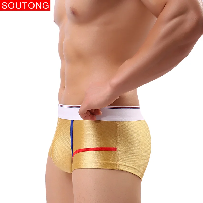 Трусы боксеры Soutong st23 мужские нижнее белье 3 шт./лот шорты плавки|boxer underwear men|mens