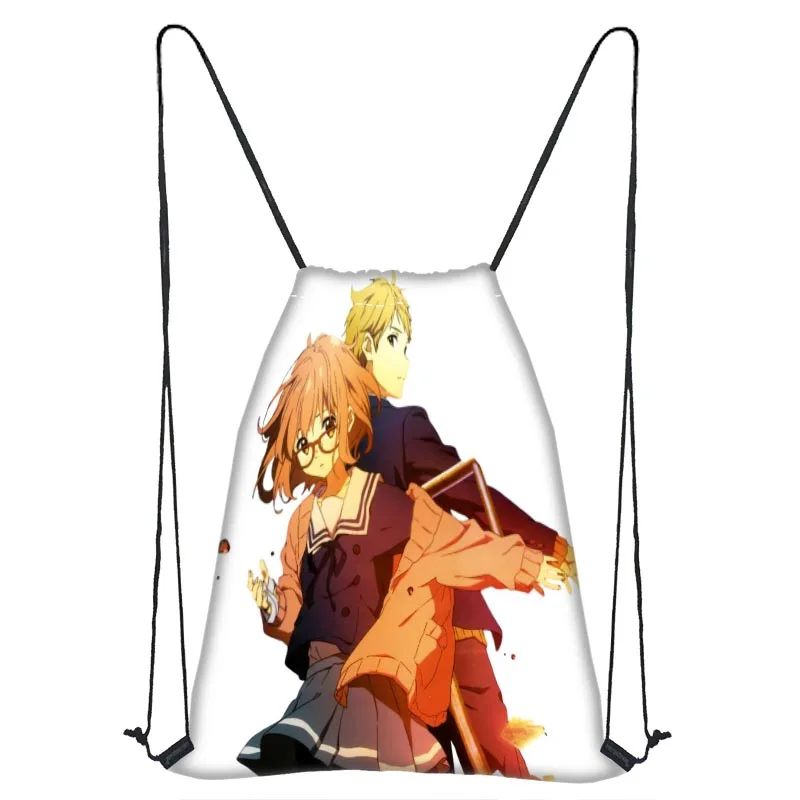 За границей Печать Рюкзак Путешествия Пляж школа Multi-function Drawstring сумка на заказ вы изображение - Цвет: 20