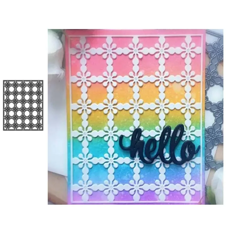 

Rectangular background board Metal cutting dies cut die card Scrapbook paper craft knife mould blade punch stencils