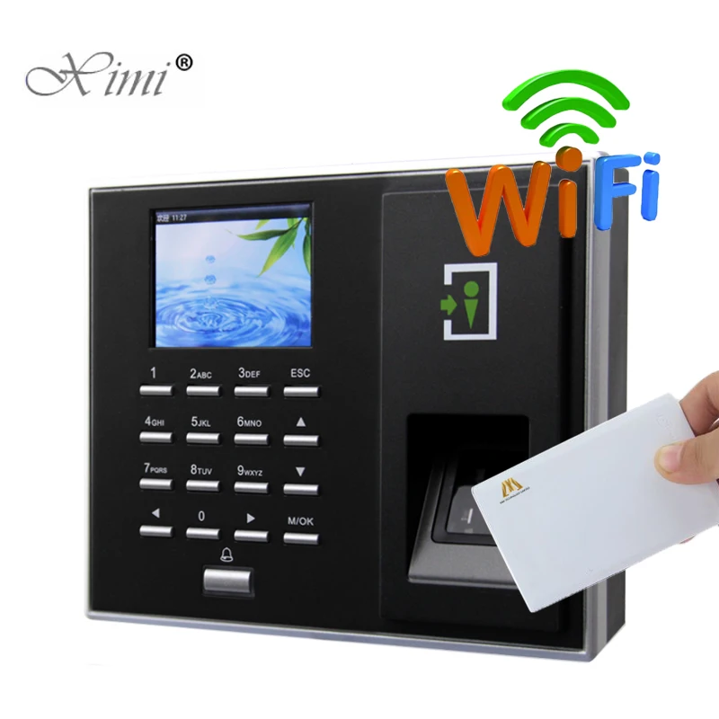 ZK F2S TCP/IP WIFI контроль доступа по отпечаткам пальцев с MF кардридером к двери