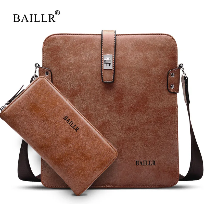 

BAILLR Brand luxury shoulder bag Composite Bag Vertical Tote pu Leather casual briefcase High quality shoulder bag crossbody bag