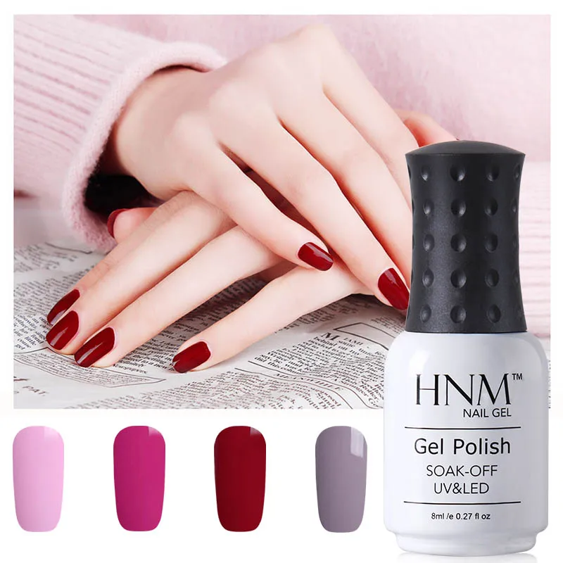 Buy HNM 194 Rough Colors 8ML Gel Nail Polish Hybrid