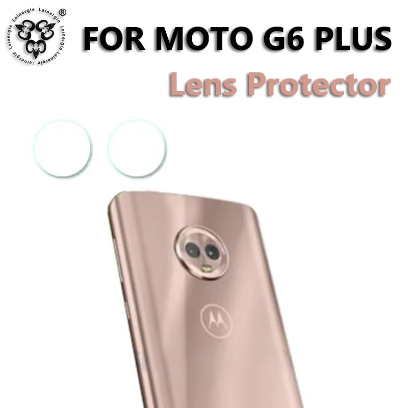 Lainergie 10 шт. 2.5D защита линзы основной камеры для Moto G6 плюс Камера протектор Мягкая