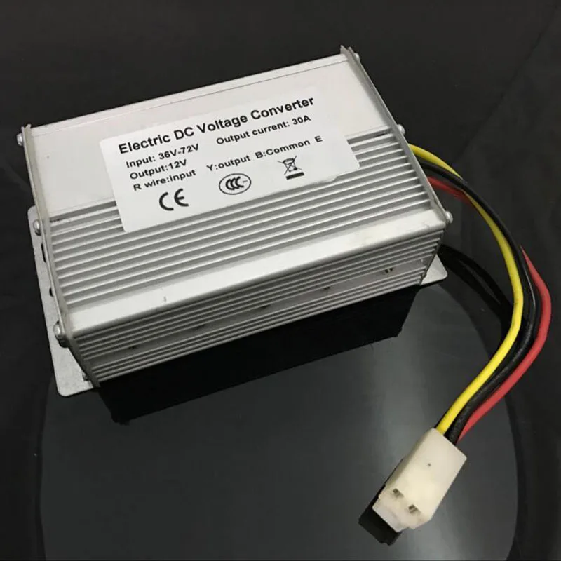 

DC Voltage Converter Step-down Transformer Electric Converter DC Adapter 36V 48V 72V TO 12V 30A