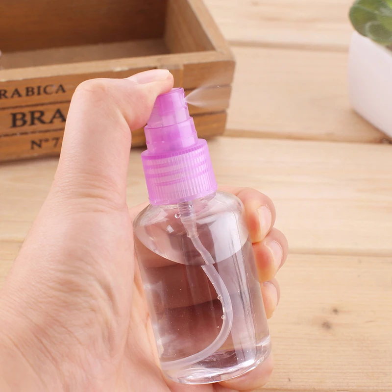 50ML Mini Empty Spray Bottles Travel Portable Plastic Perfume Spray