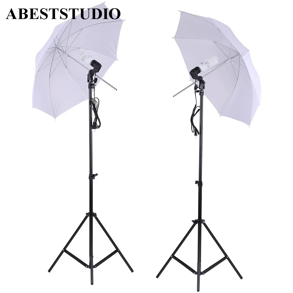 Abeststudio фотографии; непрерывный набор софтбоксов набор для фона 2x135W фото лампы 2x светильник 60 см 5 в 1 отражательная панель