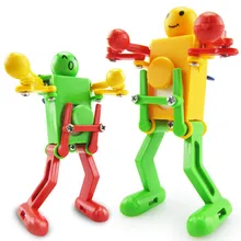 Заводной Танцующий Робот игрушка для детей развивающий подарок головоломка игрушки Заводной