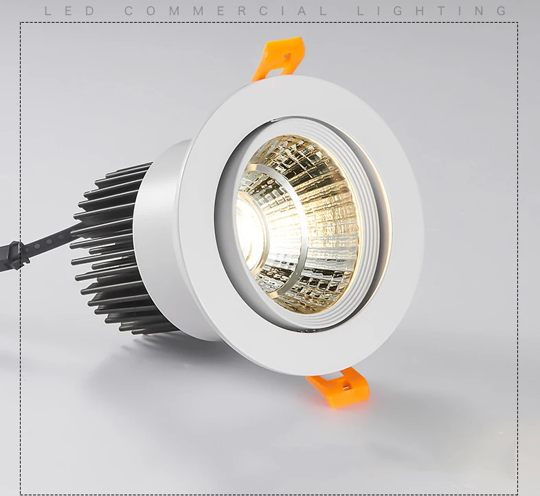 

Dimmable Led downlight light COB Ceiling Spot Light 7w ceiling recessed Lights Indoor Lighting decoration For Living Room